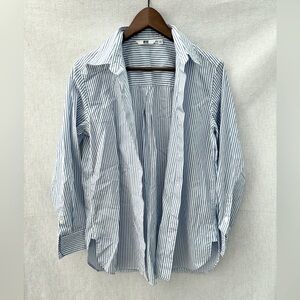 UNIQLO Striped Button Up Shirt